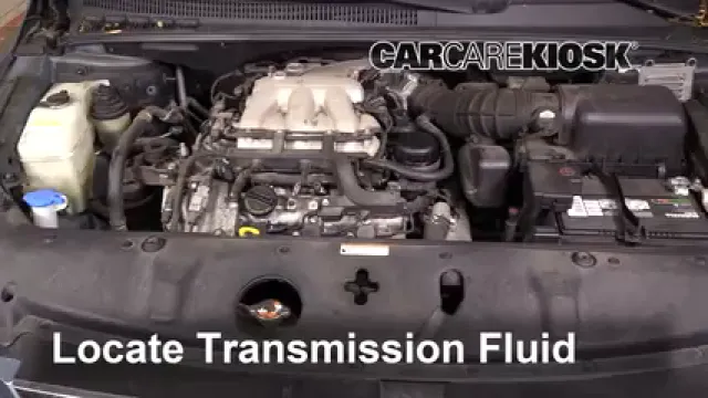 2008 Hyundai Entourage GLS 3.8L V6 Transmission Fluid Add Fluid